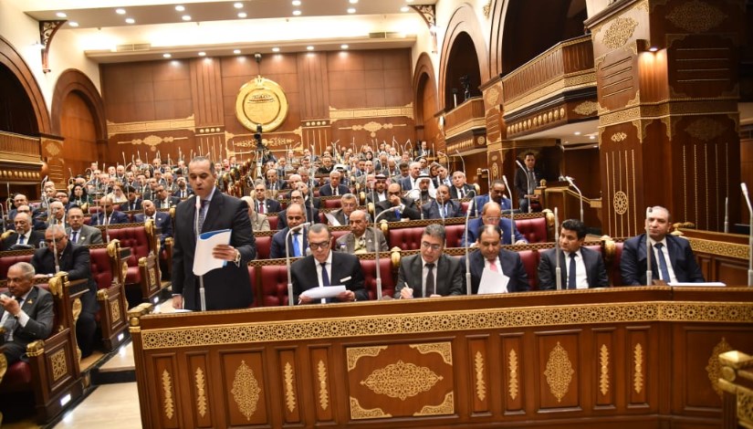 خلال جلسة مجلس الشيوخ 