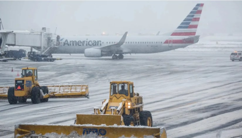 عاصفة ثلجية