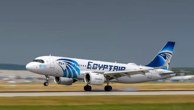 إحدى طائرات مصر للطيران