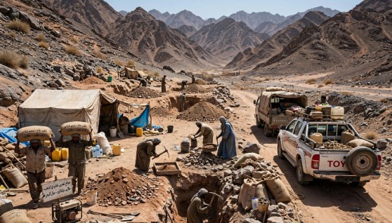 أماكن استخراج مواد محجرية صورة أرشيفية
