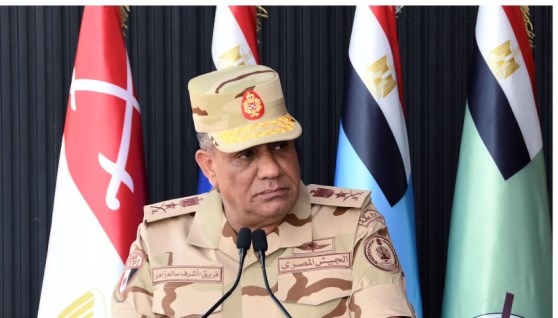 الفريق أشرف سالم زاهر، القائد العام للقوات المسلحة وزير الدفاع والإنتاج الحربي