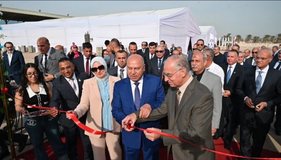 وزير النقل يفتتح ميناء العامرية الجاف