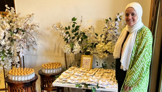  أماني عبدالظاهر، صاحبة مشروع  Wedgift