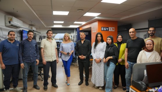 خلال زيارة الإعلامية السورية روبا مرعي موقع إيجي إن 