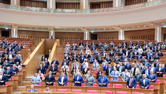 مجلس النواب أثناء التصويت