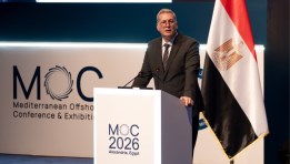 كريم بدوي وزير البترول خلال المؤتمر