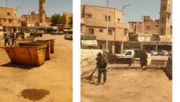 حملات مكثفة لرفع كفاءة النظافة بحي الهرم