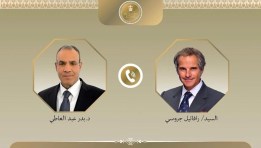 وزير الخارجية والمدير العام للوكالة الدولية للطاقة الذرية