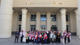 زيارة ميدانية إلى محطة قطارات صعيد مصر ببشتيل