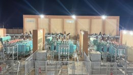 محطة محولات كهرباء في سيناء