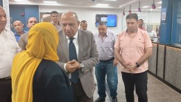 جانب من جولة وزير الكهرباء بمدينة الشروق