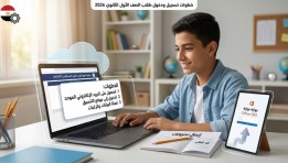 خطوات التسجيل لطلاب الصف الأول الثانوي