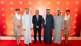 احتفالية طيران الامارات بمرور 40عام على إطلاق عملياتها فى مصر 