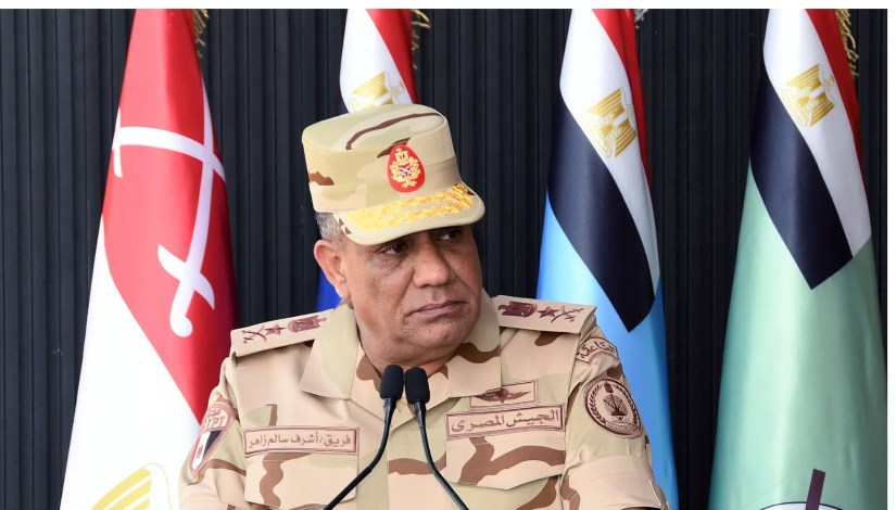 الفريق أشرف سالم زاهر، القائد العام للقوات المسلحة وزير الدفاع والإنتاج الحربي