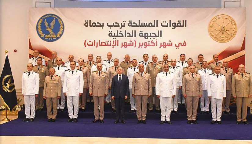 جانب من الاحتفال بالذكرى الثالثة والخمسين لانتصارات أكتوبر