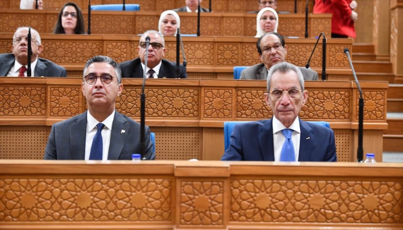 وزير التموين شريف فاروق في مجلس الشيوخ