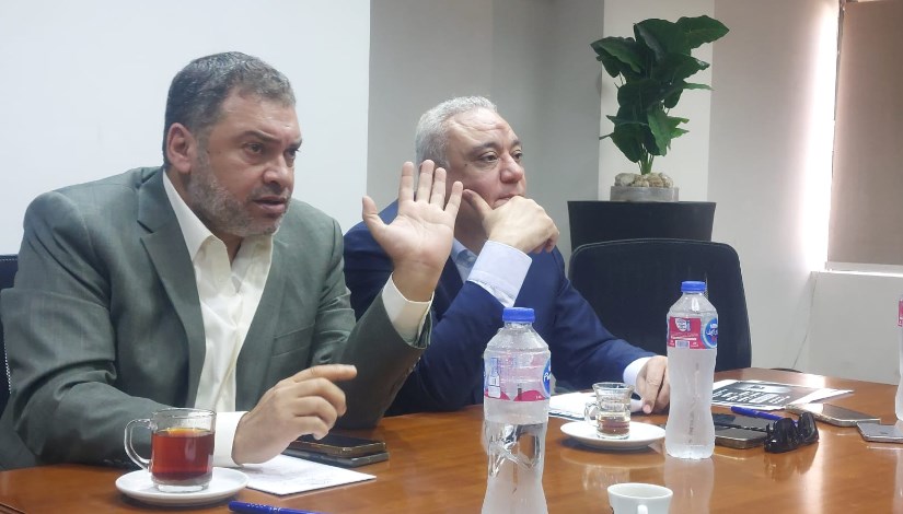 جانب من المؤتمر الصحفي لشركات السياحة