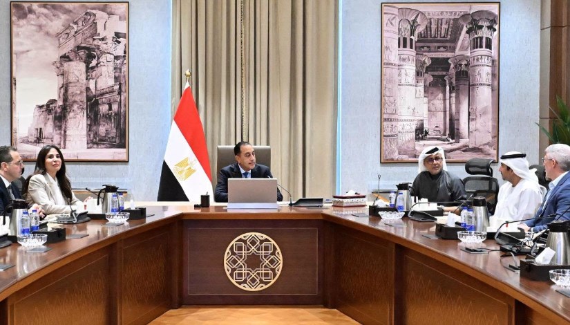 جانب من الاجتماع رئيس مجلس الوزراء 