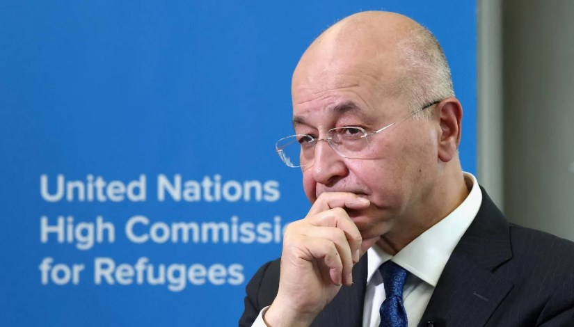 مفوض الأمم المتحدة السامي لشؤون اللاجئين برهم صالح 