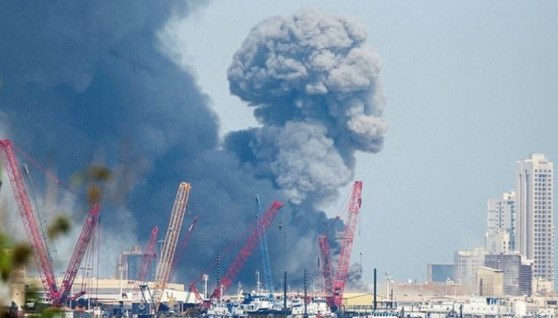 جانب من الضربات