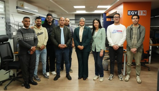 النائبة الدكتورة مروة قنصوة تزور موقع "إيجي إن"