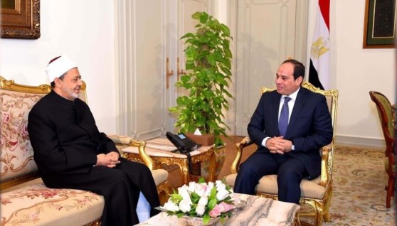 شيخ الأزهر والرئيس السيسي