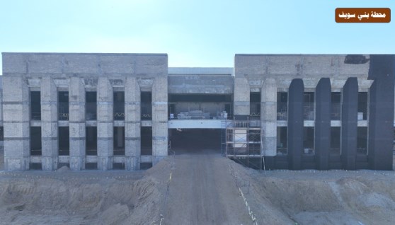  أعمال تنفيذ الخط الثاني من شبكة القطار الكهربائي السريع