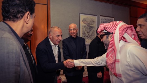 تركي آل الشيخ خلال زيارته