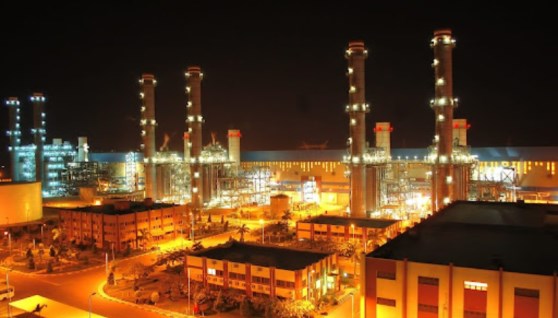 محطة توليد كهرباء في مصر