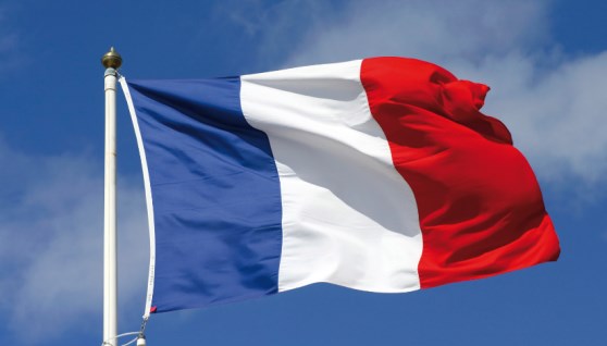 علم فرنسا 