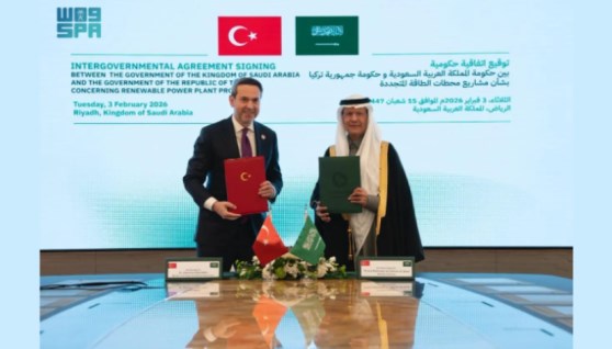 السعودية وتركيا توقعان اتفاقية حكومية بشأن مشروعات محطات توليد الكهرباء من الطاقة المتجددة