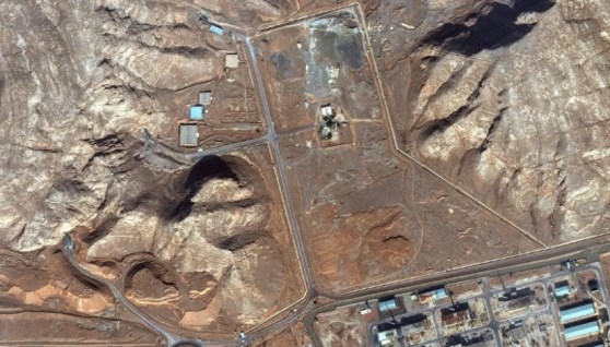 مواقع تخزين اليورانيوم في إيران