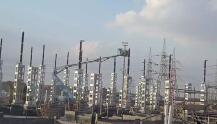 محطة بدر الخاصة بالربط الكهربائي بين مصر والسعودية