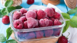 فراولة مجمدة