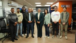 النائبة الدكتورة مروة قنصوة تزور موقع "إيجي إن"