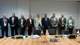 جانب من مشاركة وفد وزارة البترول في مؤتمر التعدين الأفريقي