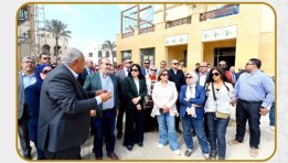جولة وزيرة الإسكان فى الفسطاط