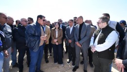 جانب من جولة وزيرة الاسكان