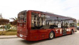 التشغيل التجريبي لأحد الأتوبيسات الكهربائية