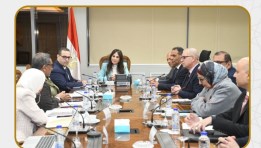 وزيرة الإسكان تلتقي مسئولي شركة توريك