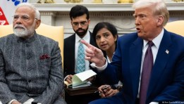دونالد ترامب ورئيس الوزراء الهندي ناريندرا مودي