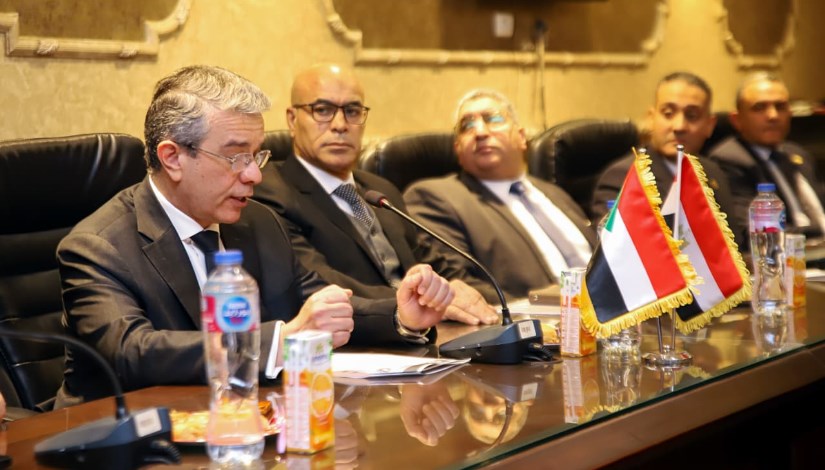 جانب من لقاء توقيع البروتوكول