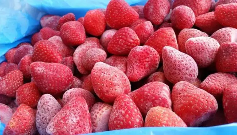 فراولة مجمدة