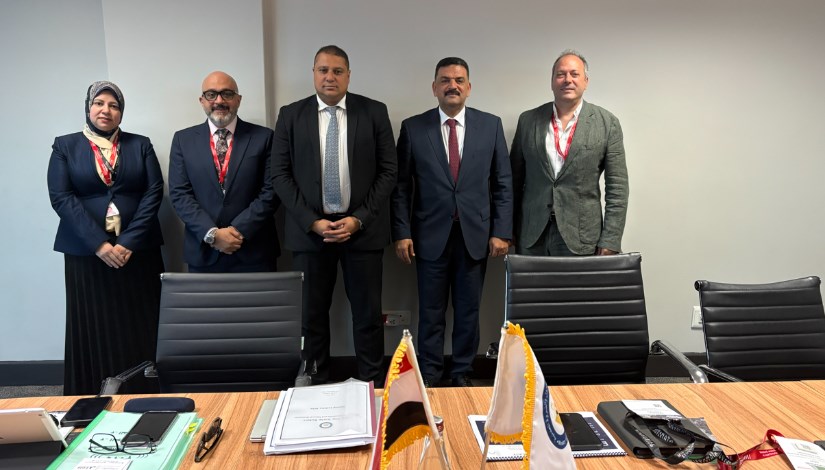 جانب من لقاءات وفد وزارة البترول والثروة المعدنية المشاركة في مؤتمر التعدين الأفريقي «إندابا 2026»