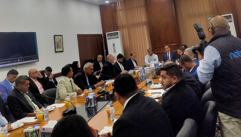  جانب من اجتماع الجمعية المصرية لمصدري ومصنعي البلاستيك