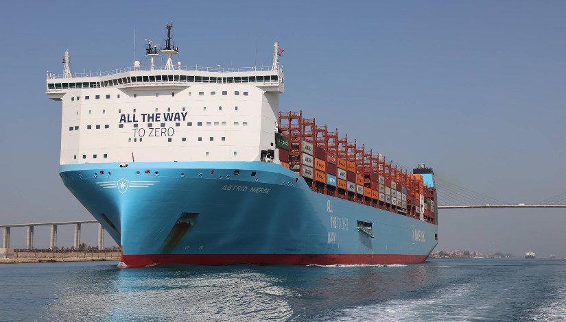 سفينة الحاويات العملاقة "ASTRID MAERSK"