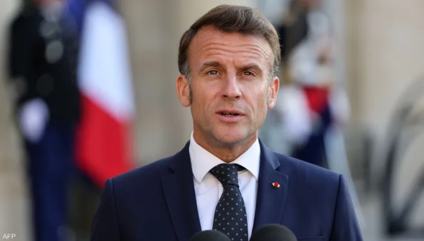 الرئيس الفرنسي إيمانويل ماكرون