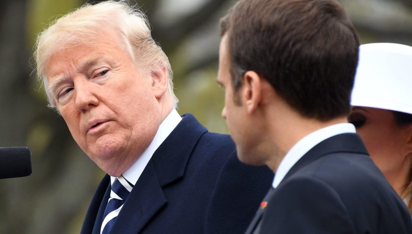 ترامب وماكرون