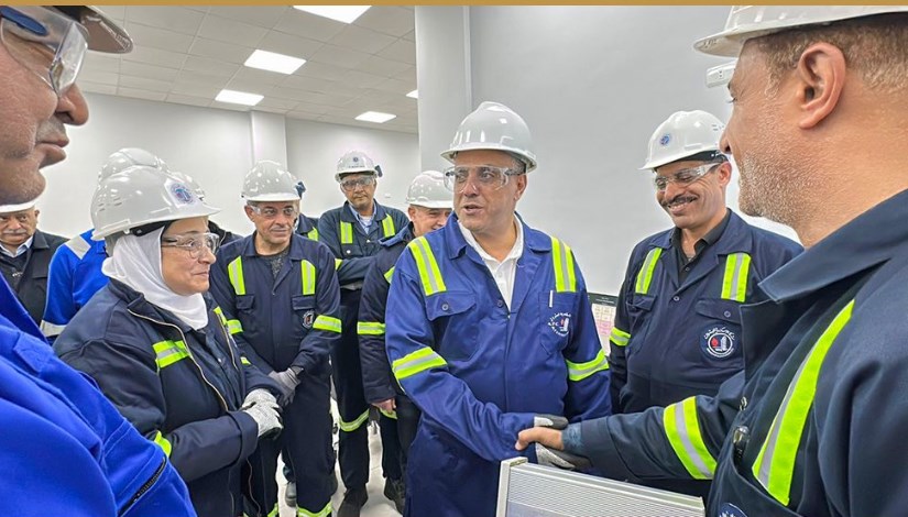 جانب من الجولة التفقدية للرئيس التنفيذي لهيئة البترول