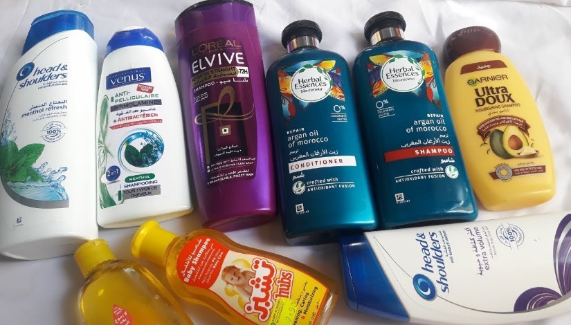 شامبو للعناية بالشعر